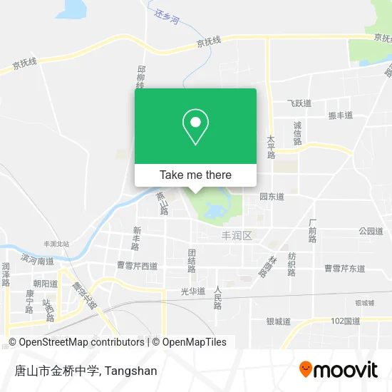 唐山市金桥中学 map