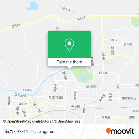 新兴小区-115号 map