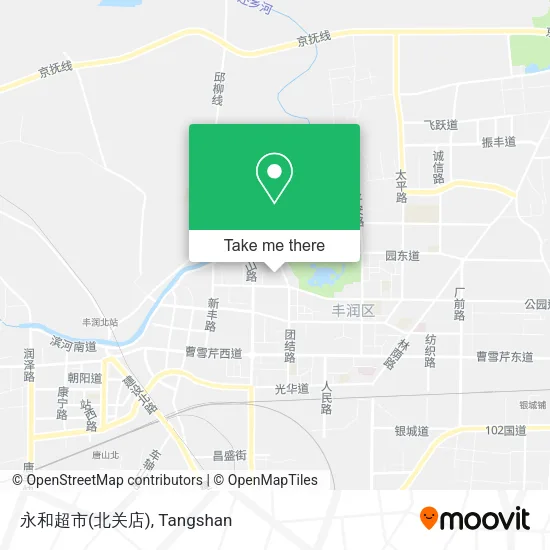 永和超市(北关店) map