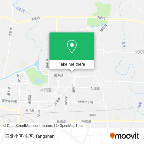 园北小区-东区 map