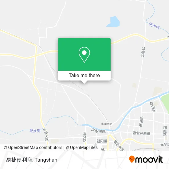 易捷便利店 map