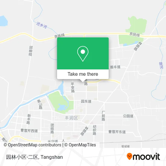 园林小区-二区 map