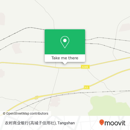 农村商业银行(高城子信用社) map