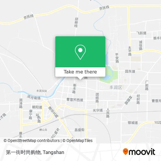 第一街时尚购物 map