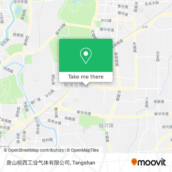 唐山税西工业气体有限公司 map