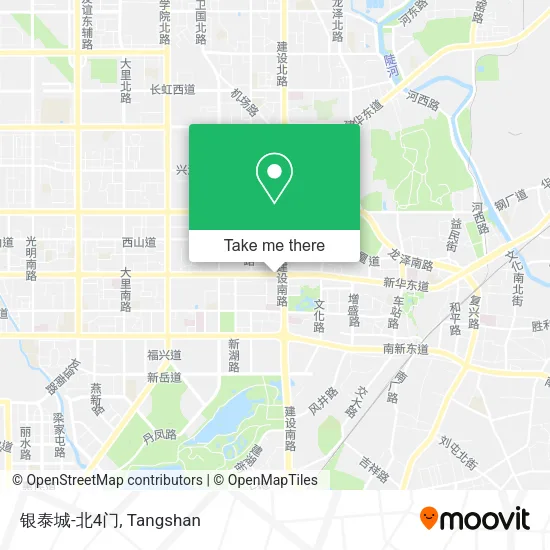 银泰城-北4门 map