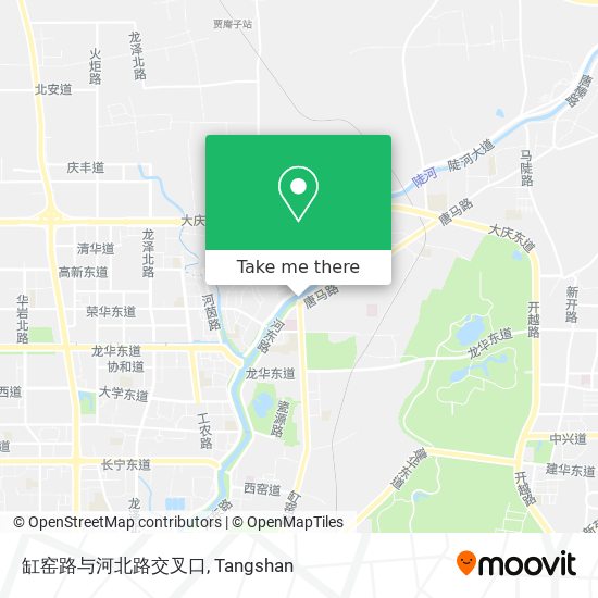 缸窑路与河北路交叉口 map