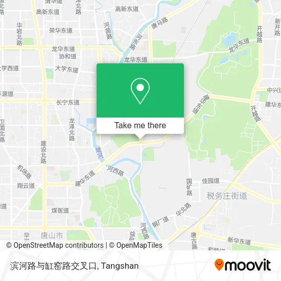 滨河路与缸窑路交叉口 map