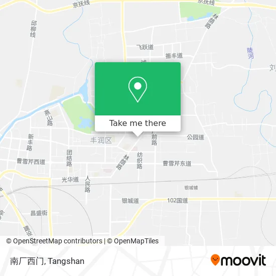南厂西门 map