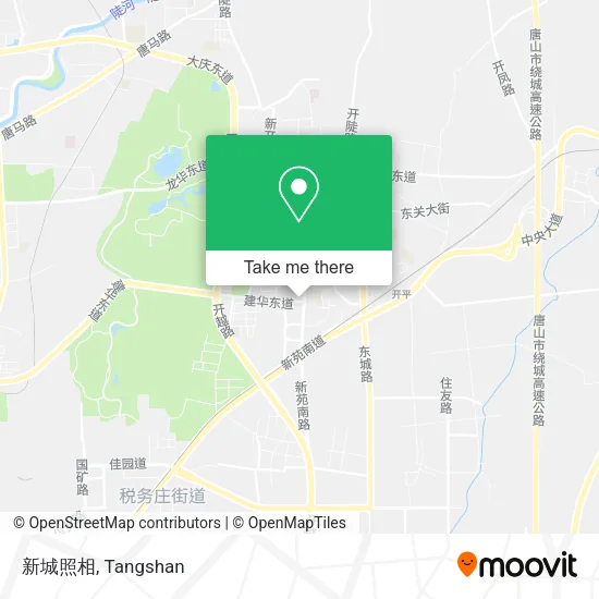 新城照相 map