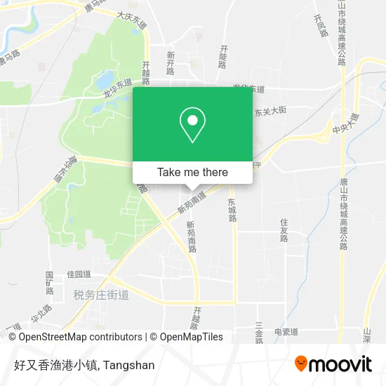 好又香渔港小镇 map