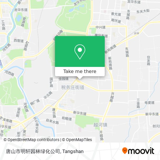 唐山市明轩园林绿化公司 map
