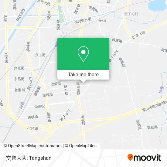 交警大队 map