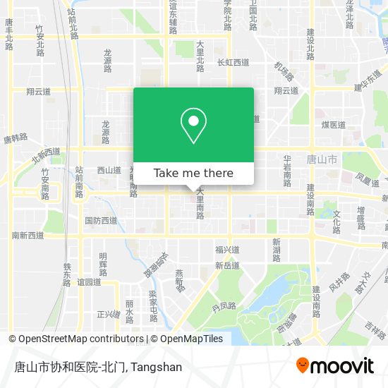 唐山市协和医院-北门 map