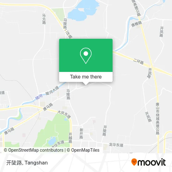 开陡路 map