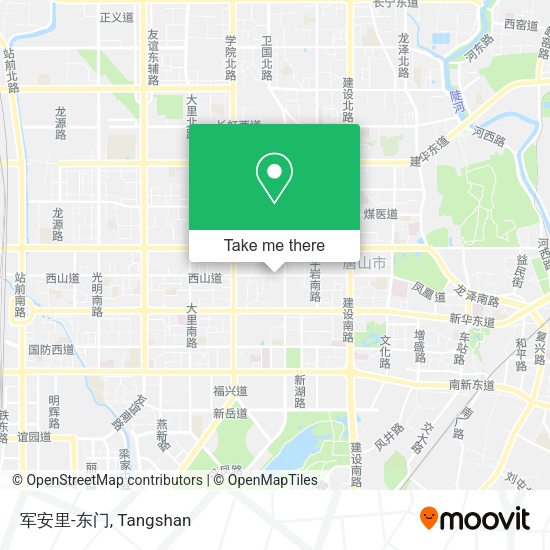 军安里-东门 map