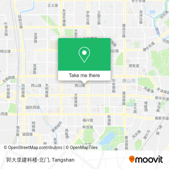 郭大里建科楼-北门 map