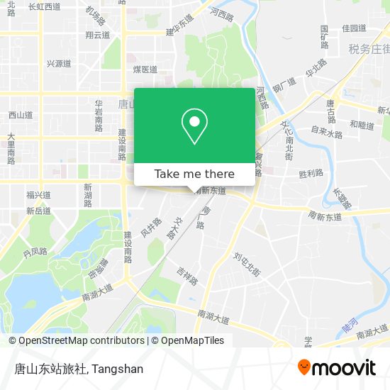 唐山东站旅社 map