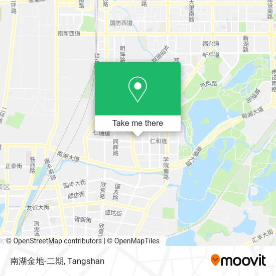 南湖金地-二期 map