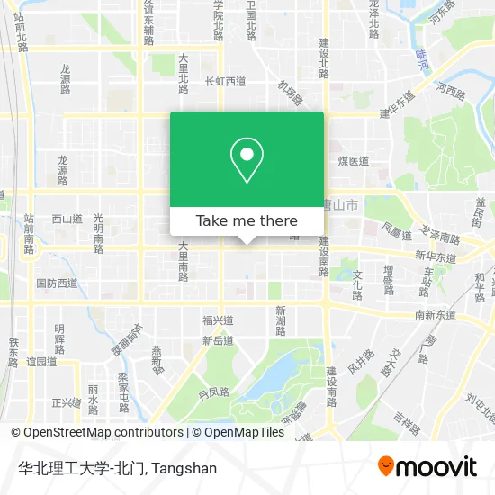 华北理工大学-北门 map