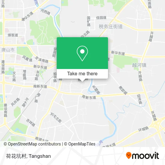 荷花坑村 map