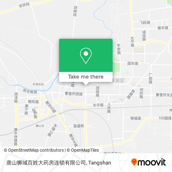 唐山狮城百姓大药房连锁有限公司 map