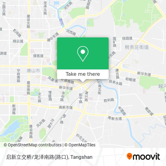 启新立交桥/龙泽南路(路口) map