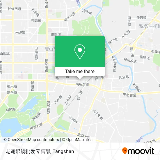 老谢眼镜批发零售部 map