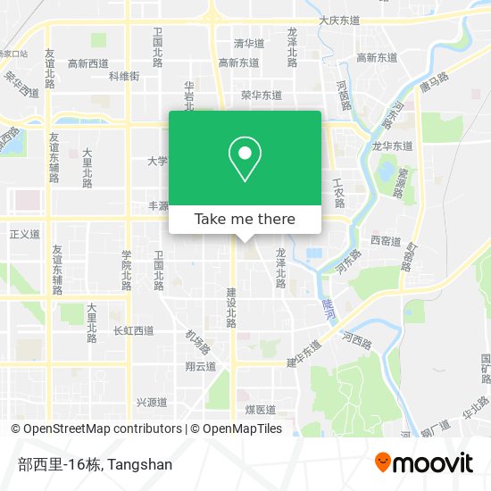 部西里-16栋 map