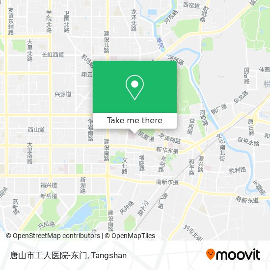 唐山市工人医院-东门 map