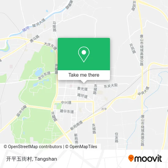 开平五街村 map