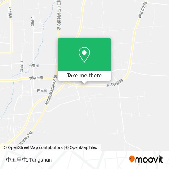 中五里屯 map
