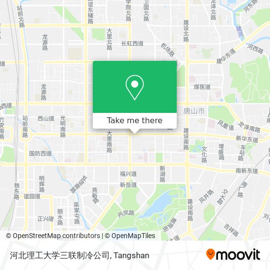 河北理工大学三联制冷公司 map