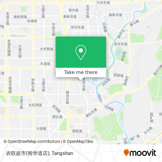 农联超市(裕华道店) map