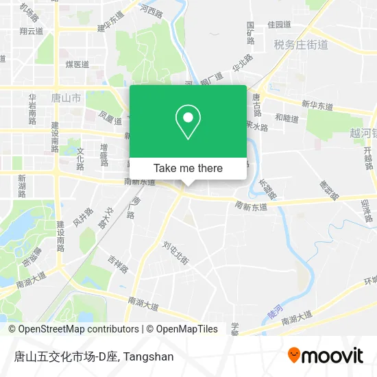 唐山五交化市场-D座 map
