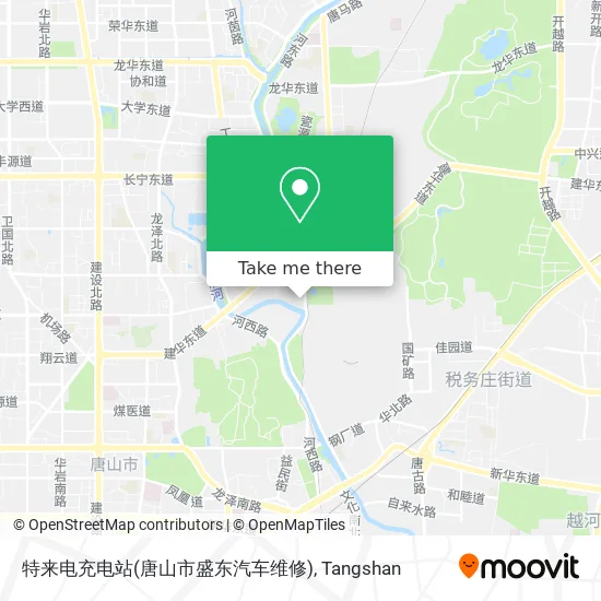 特来电充电站(唐山市盛东汽车维修) map