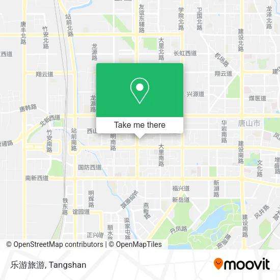 乐游旅游 map