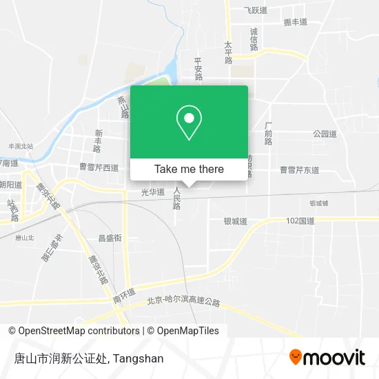 唐山市润新公证处 map