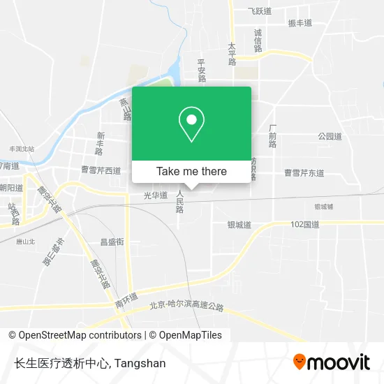 长生医疗透析中心 map