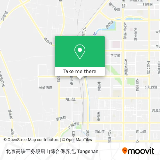 北京高铁工务段唐山综合保养点 map