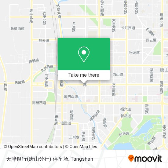天津银行(唐山分行)-停车场 map