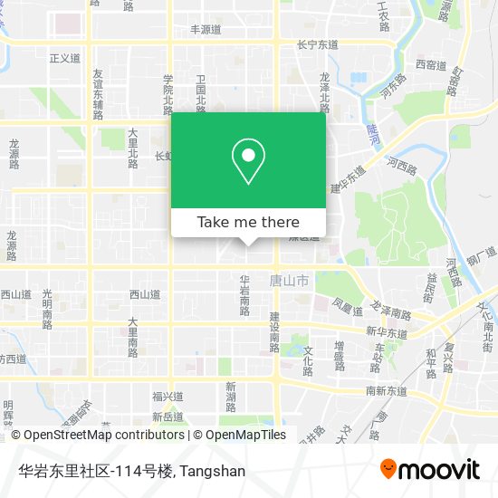华岩东里社区-114号楼 map