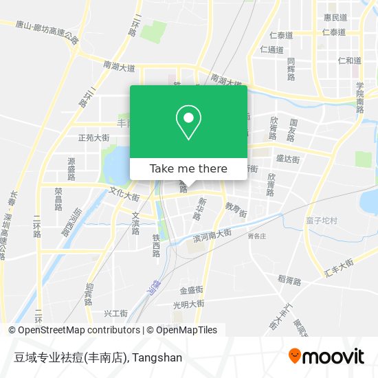 豆域专业祛痘(丰南店) map