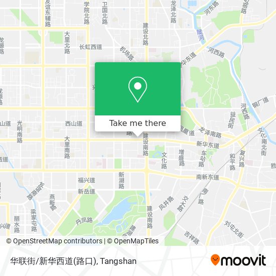 华联街/新华西道(路口) map