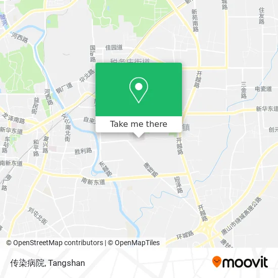 传染病院 map
