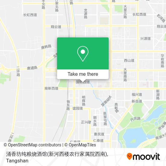 涌香坊纯粮烧酒馆(新河西楼农行家属院西南) map