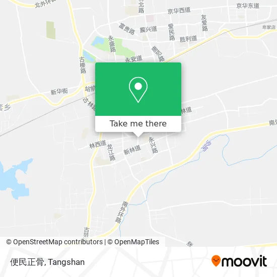 便民正骨 map