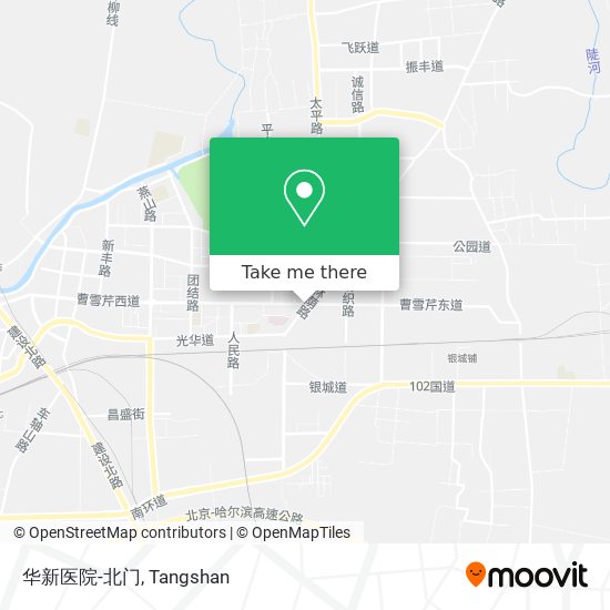 华新医院-北门 map