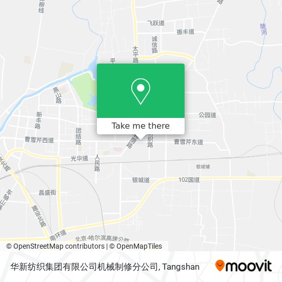 华新纺织集团有限公司机械制修分公司 map