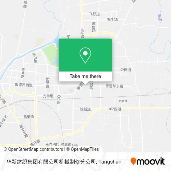 华新纺织集团有限公司机械制修分公司 map